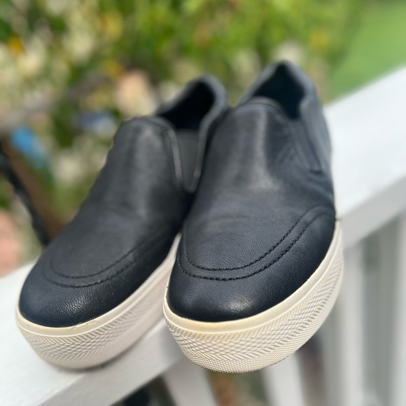 Ash Black and White Slip-On Sneakers with Platform Sole Women's Size 6 Black - Picture 14 of 16